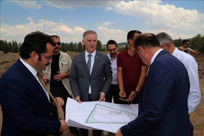 Vali Gül incelemelerde bulundu