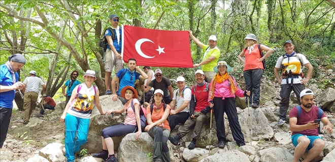 Kazankaya kanyonuna ziyaretçi akını 