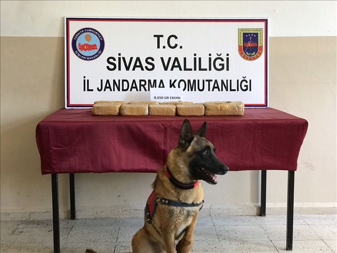  8 kilo 650 gram eroin ele geçirildi 