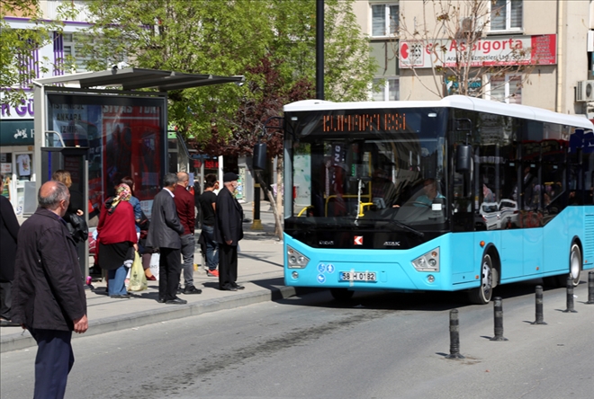 Pazar günü otobüsler ücretsiz