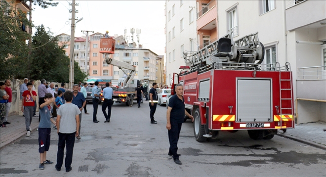 Sivas´ta Patlama Paniğe Neden Oldu 