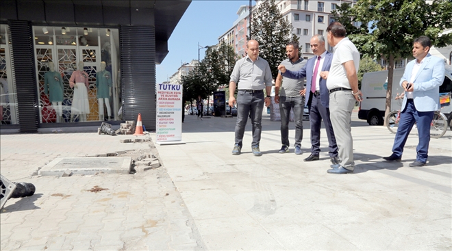 12 Yıl Aradan Sonra Kaldırımlar Değişiyor