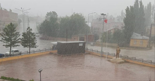 Sivas´ta Sağanak