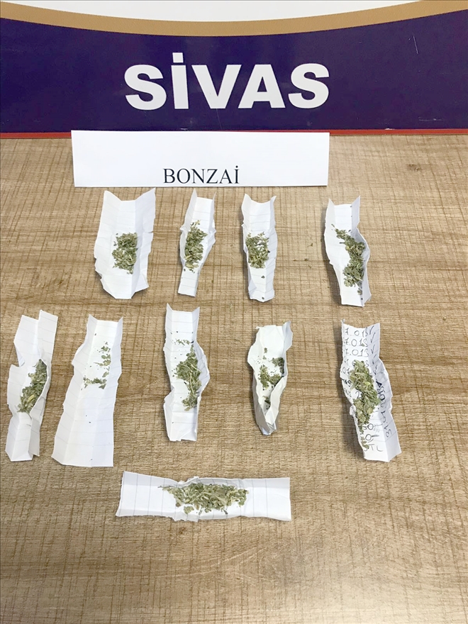 Sivas´ta Uyuşturucu Operasyonları