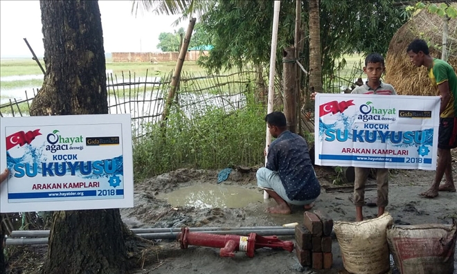 Sivaslıların Bağışı Arakan´a Umut Olacak