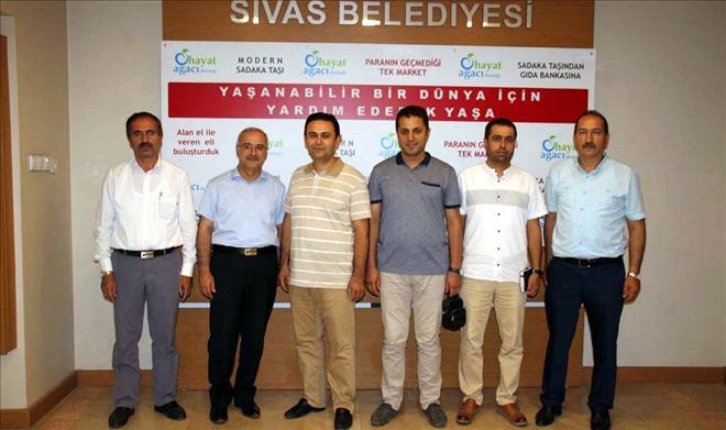 Malatya´dan Gelen Heyet Sivas´ı Örnek Aldı