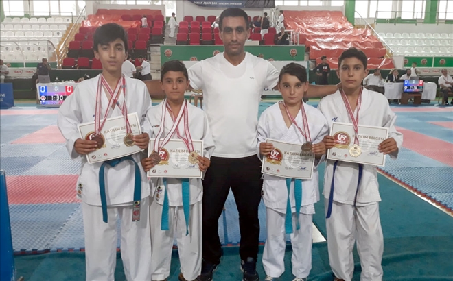 Belediyespor 7 Altın Madalya Kazandı