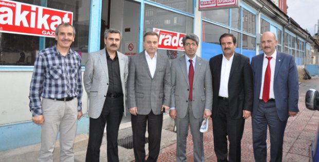Karadağ ve Albayrak Gazetemizi Ziyaret Etti