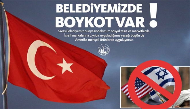 Belediyeden Amerikan Ürünlerine Boykot