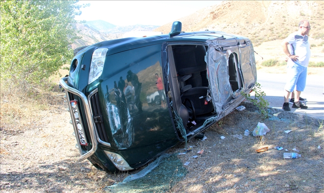 Sivas´ta Trafik Kazası: 5 Yaralı