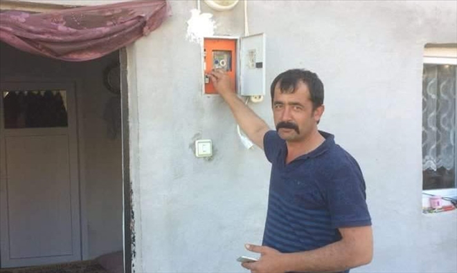 İlk Kez Elektriğe Kavuştular 