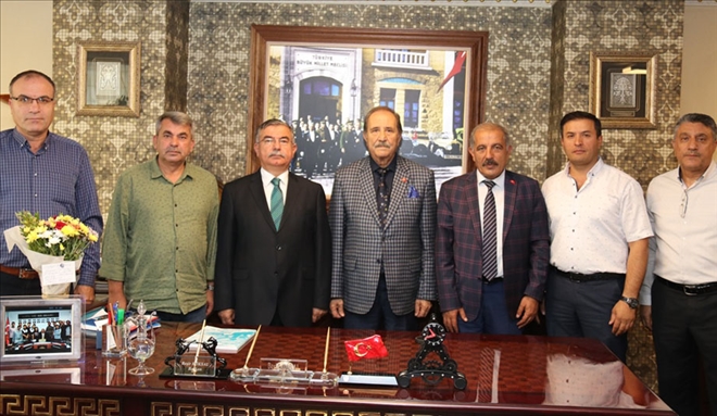 İsmet Yılmaz SESOB´u Ziyaret Etti