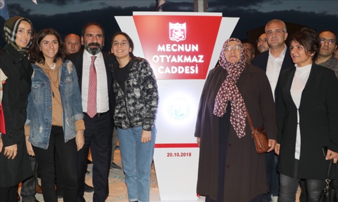 Mecnun Otyakmaz Caddesi Açıldı