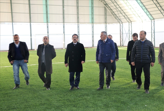 Halı Sahalar Tamamlandı