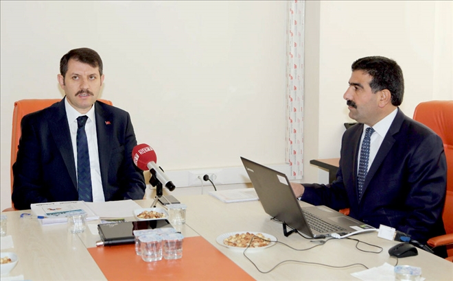 Vali Kurumları Gezdi