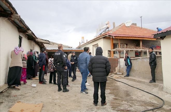Şarkışla´da Ev Yangını