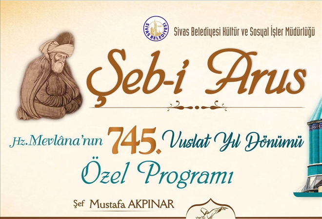 Hz. Mevlana Anılacak