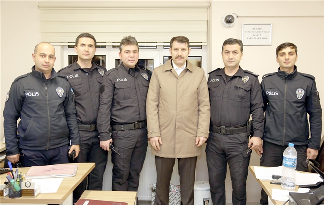 Ayhan´dan Polis Merkezlerine Ziyaret 