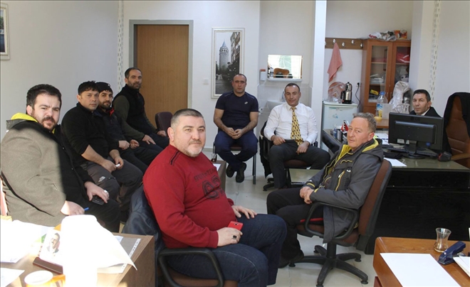Güreşçiler Toplantı Yaptı
