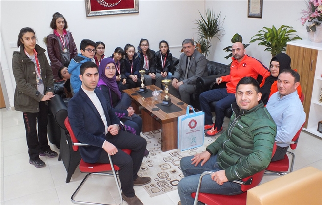 Dereceli Sporculardan Tunç´a Ziyaret