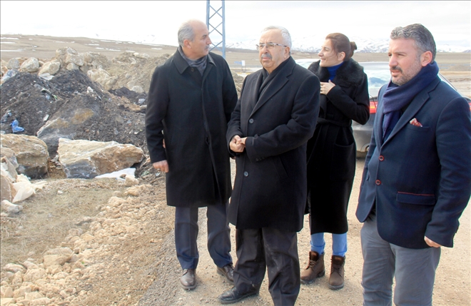 Soluk, Hastane İnşaatını İnceledi