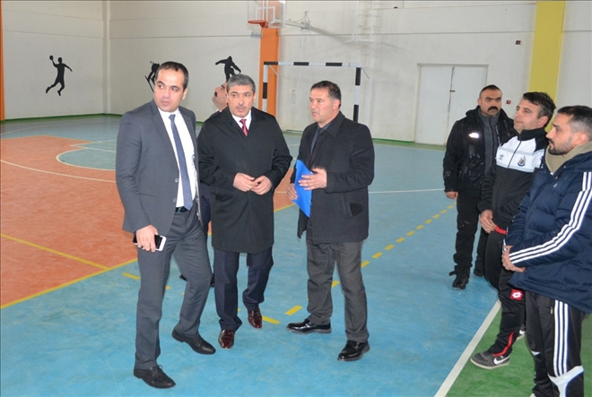 Tunç, Spor Salonunu İnceledi