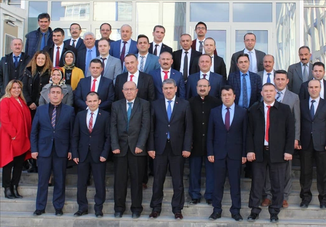 Müdür Tunç, Toplantı Yaptı