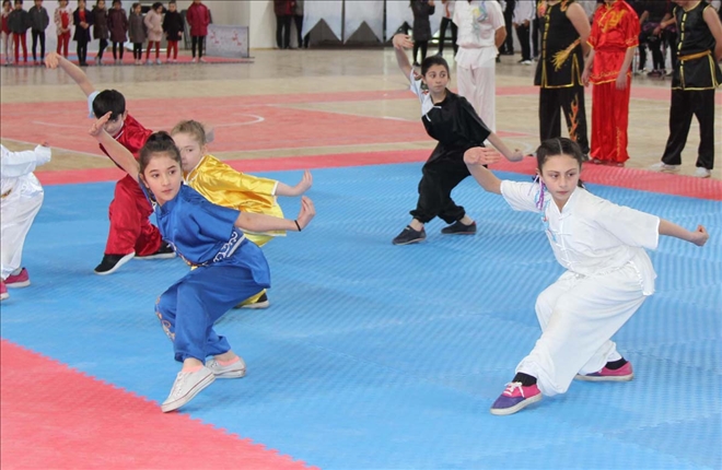 Wushu İl Birinciliği Nefes Kesti