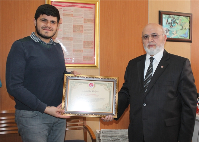 Gazetemize Teşekkür