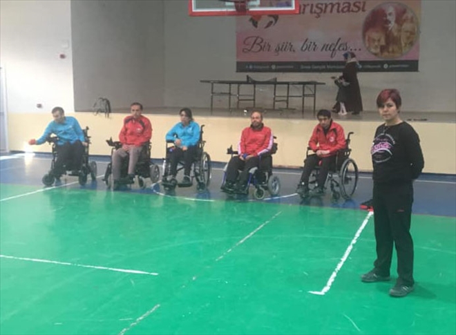 Boccia da İdmanlar Sürüyor