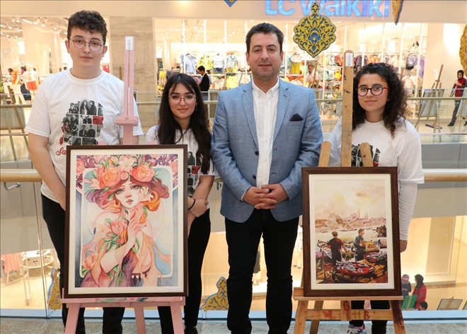 Görsel Sanatlar Sergisi Açtılar