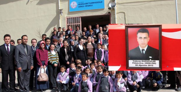 Şehidin İsmi Ölümsüzleşecek