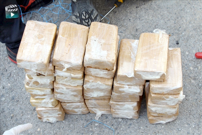 28 kilo 885 gram eroin yakalandı 
