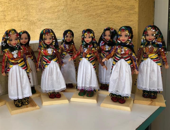 Doğanşar´da Bez Bebek Sergisi 