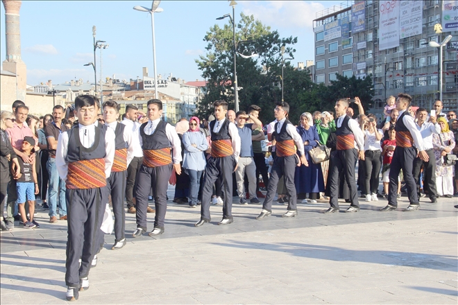 Coşkulu karşılama 