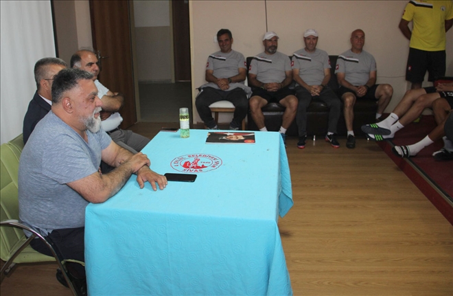 Başkan Budaklı´dan Takıma Moral