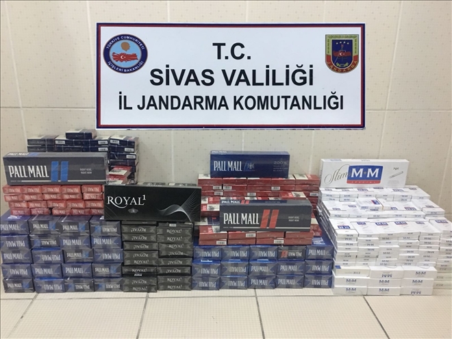  2 Bin 150 Paket Kaçak Sigara Ele Geçirildi