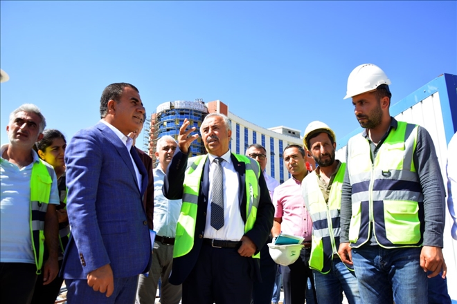 Sağlık Yatırımlarını İnceledi