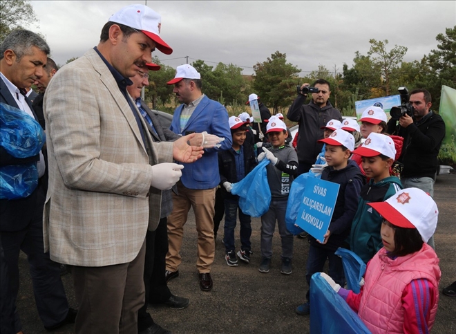 Paşapınarı´nda Çevre Temizliği Yaptılar