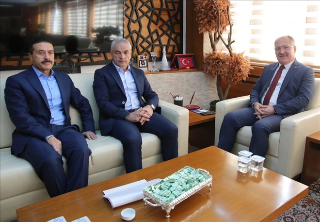 Taşseten ve Çalımbay´dan, Başkan Bilgin´e Ziyaret