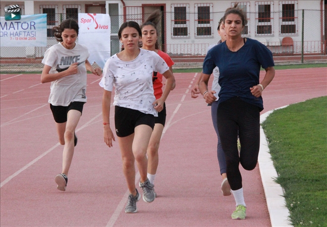 Amatör Spor Haftası İçin Koştular--Video