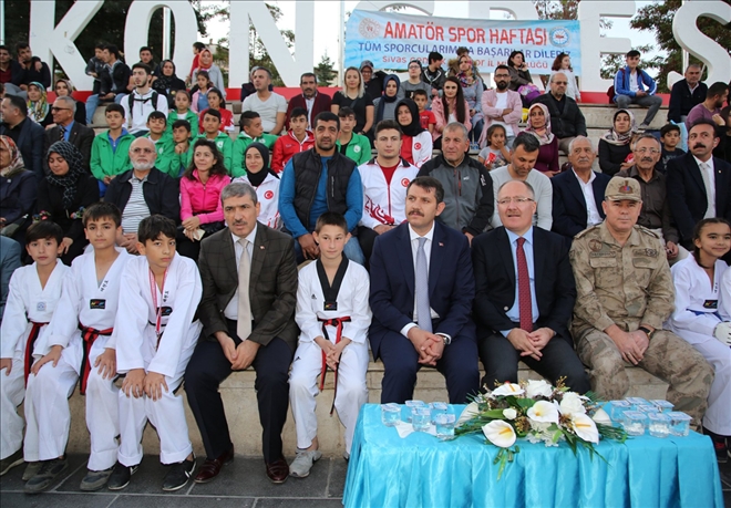 Amatör Spor Haftası Kutlandı