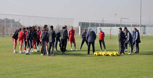 Yiğido´da, Galatasaray Hazırlıkları Sürüyor