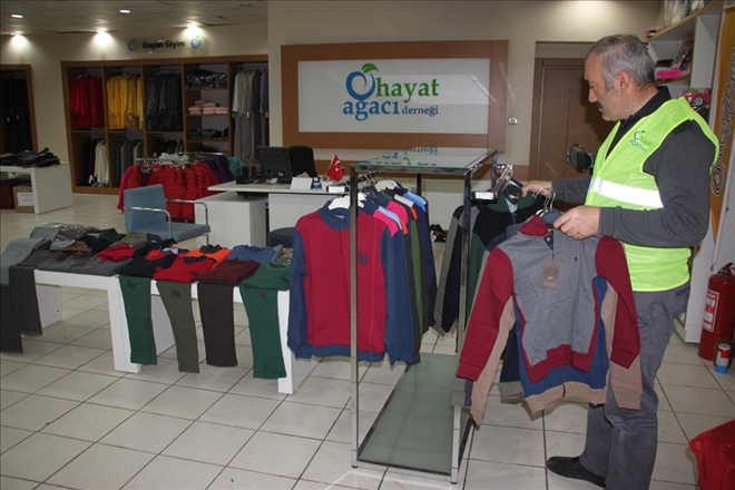 Hayırseverden  Kıyafet Bağışı