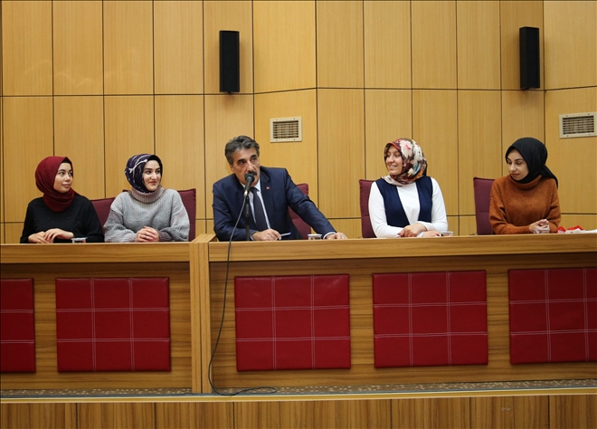 Öğrencilerden  İdare´ye Ziyaret