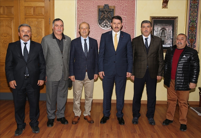 Federasyon Başkanından Ayhan´a Ziyaret