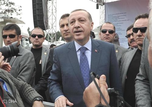 Erdoğan´a Başkanlık Pankartı (2)