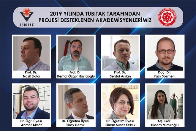 Çok Sayıda Projeye  TÜBİTAK Desteği