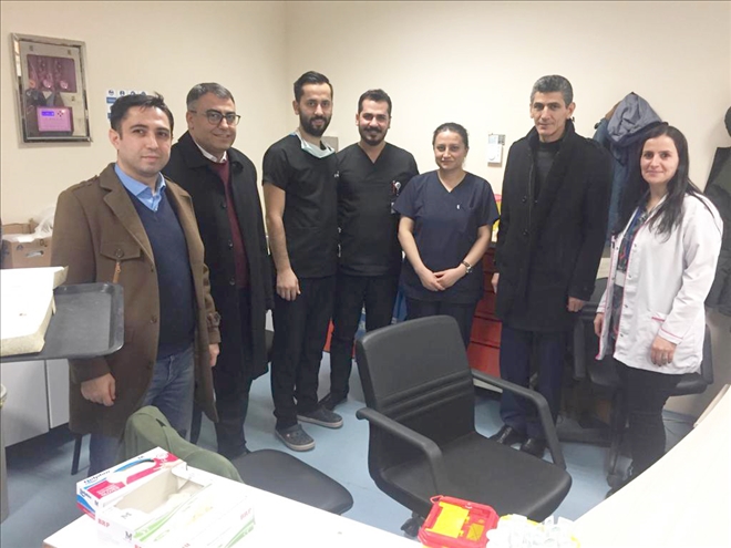 Temizöz´den Acil  Çalışanlarına Ziyaret