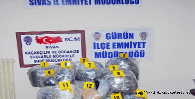 Otomobilde Esrar Ele Geçirildi